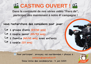 CASTING CHARCUTERIE COSME !