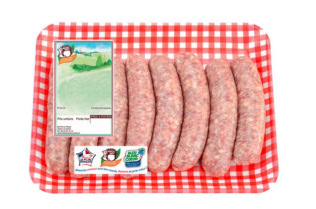 SAUCISSE NATURE X8