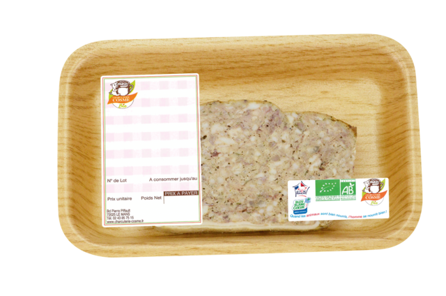 PATE SARTHOIS (S/AT) TRANCHE BIO