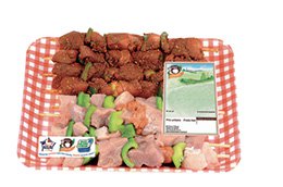 DUO BROCHETTES (4 MEXICAINES + 4 NATURES)