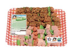 DUO BROCHETTES (4 PAYSANNES + 4 NATURES)